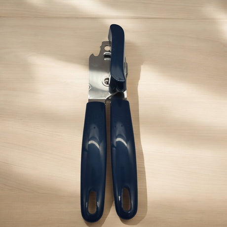AKDC Can Opener Manual Heavy Platic Handle Can Opener With Stainless Steel Sharp Blade, Hand Can Bottle Opener - 20cm - Blue&Steel - Al Kabayel Discount CentreAKDC Can Opener Manual Heavy Platic Handle Can Opener With Stainless Steel Sharp Blade, Hand Can Bottle Opener - 20cm - Blue&SteelKitchen Utensils & GadgetsAKDCAl Kabayel Discount Centre
