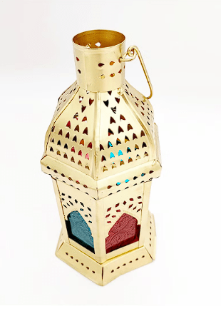 AKDC Candle Holder Lantern | For Home Decor in Eid, Ramadan, Wedding | Living Room, Bedroom, Indoor, Outdoor Decoration | Islamic 22cm - Al Kabayel Discount CentreAKDC Candle Holder Lantern | For Home Decor in Eid, Ramadan, Wedding | Living Room, Bedroom, Indoor, Outdoor Decoration | Islamic 22cmHome Décor AccentsAKDCAl Kabayel Discount Centre