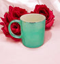 AKDC Ceramic 400ML Mug Tea Coffee Mug Light Green & White Color - Al Kabayel Discount CentreAKDC Ceramic 400ML Mug Tea Coffee Mug Light Green & White ColorMugsAKDCAl Kabayel Discount Centre