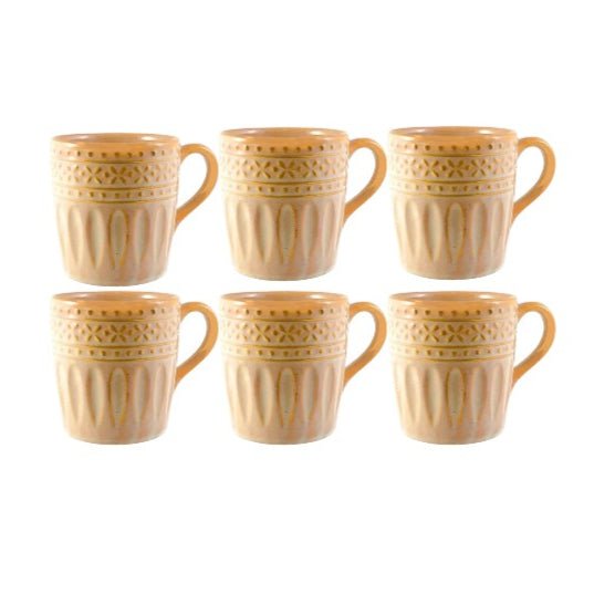 AKDC Ceramic 400ML Mug Tea Coffee Mug Peach Puff Color (Pack Of 6) - Al Kabayel Discount CentreAKDC Ceramic 400ML Mug Tea Coffee Mug Peach Puff Color (Pack Of 6)MugsAKDCAl Kabayel Discount Centre