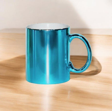 AKDC Ceramic 400ML Mug Tea Coffee Mug teal & White Color - Al Kabayel Discount CentreAKDC Ceramic 400ML Mug Tea Coffee Mug teal & White ColorMugsAKDCAl Kabayel Discount Centre