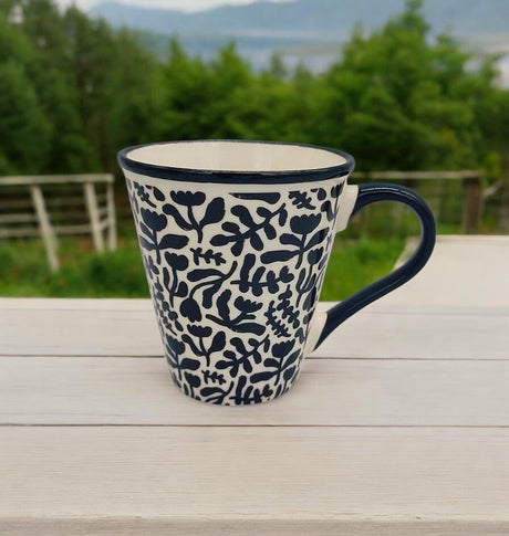 AKDC Ceramic 400ML Mug Tea Coffee Mug White&black - Al Kabayel Discount CentreAKDC Ceramic 400ML Mug Tea Coffee Mug White&blackMugsAKDCAl Kabayel Discount Centre