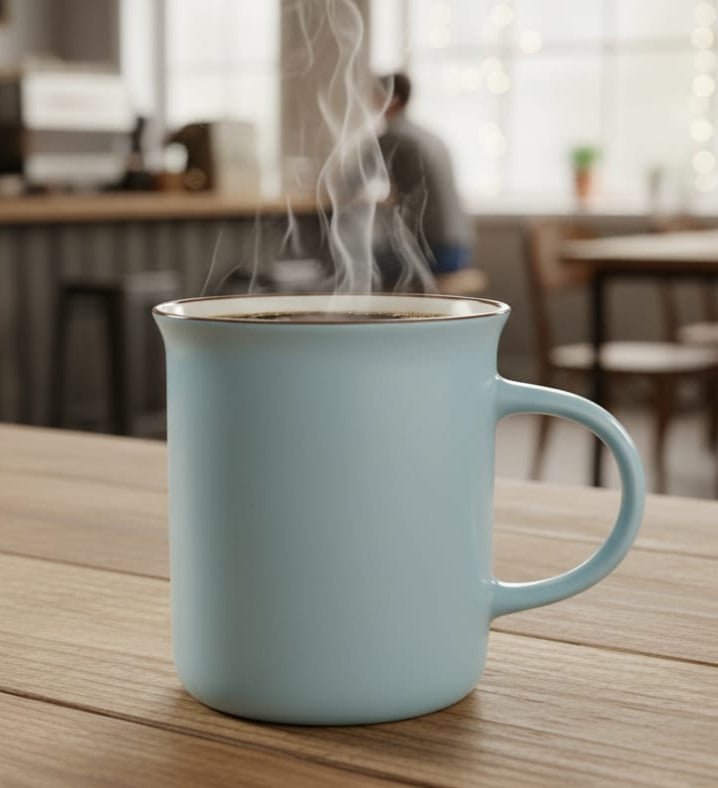 AKDC Ceramic Coffee Mug 400ml Blue – Elegant and Durable Gloss Finish Cup for Hot & Cold Drinks, Stylish Ceramic Mug for Everyday Use - Al Kabayel Discount CentreAKDC Ceramic Coffee Mug 400ml Blue – Elegant and Durable Gloss Finish Cup for Hot & Cold Drinks, Stylish Ceramic Mug for Everyday UseMugsAKDCAl Kabayel Discount Centre