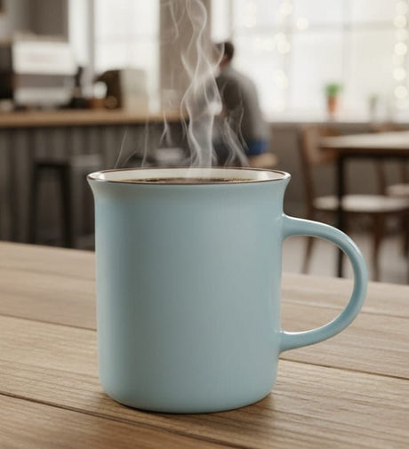 AKDC Ceramic Coffee Mug 400ml Blue – Elegant and Durable Gloss Finish Cup for Hot & Cold Drinks, Stylish Ceramic Mug for Everyday Use - Al Kabayel Discount CentreAKDC Ceramic Coffee Mug 400ml Blue – Elegant and Durable Gloss Finish Cup for Hot & Cold Drinks, Stylish Ceramic Mug for Everyday UseMugsAKDCAl Kabayel Discount Centre