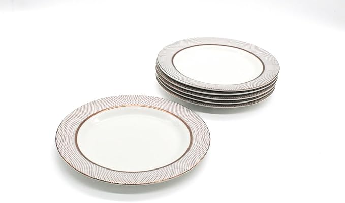 AKDC Ceramic dinner Plate 8inch set of 6 Multicolor - Al Kabayel Discount CentreAKDC Ceramic dinner Plate 8inch set of 6 MulticolorPlatesAKDCAl Kabayel Discount Centre