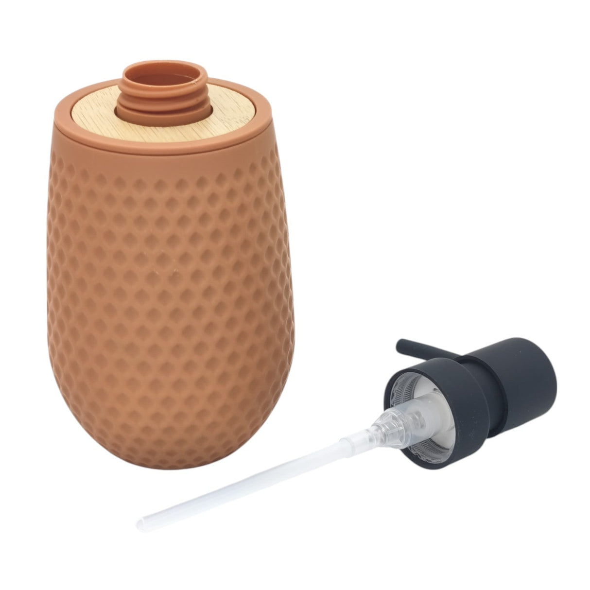 AKDC Ceramic Liquid Soap Dispenser for Bathroom & Kitchen Sink, Dish Soap Dispenser With Easy - to - Press Pump - 350ML - LightSalmon&Black - Al Kabayel Discount CentreAKDC Ceramic Liquid Soap Dispenser for Bathroom & Kitchen Sink, Dish Soap Dispenser With Easy - to - Press Pump - 350ML - LightSalmon&BlackHolders & DispensersAKDCAl Kabayel Discount Centre