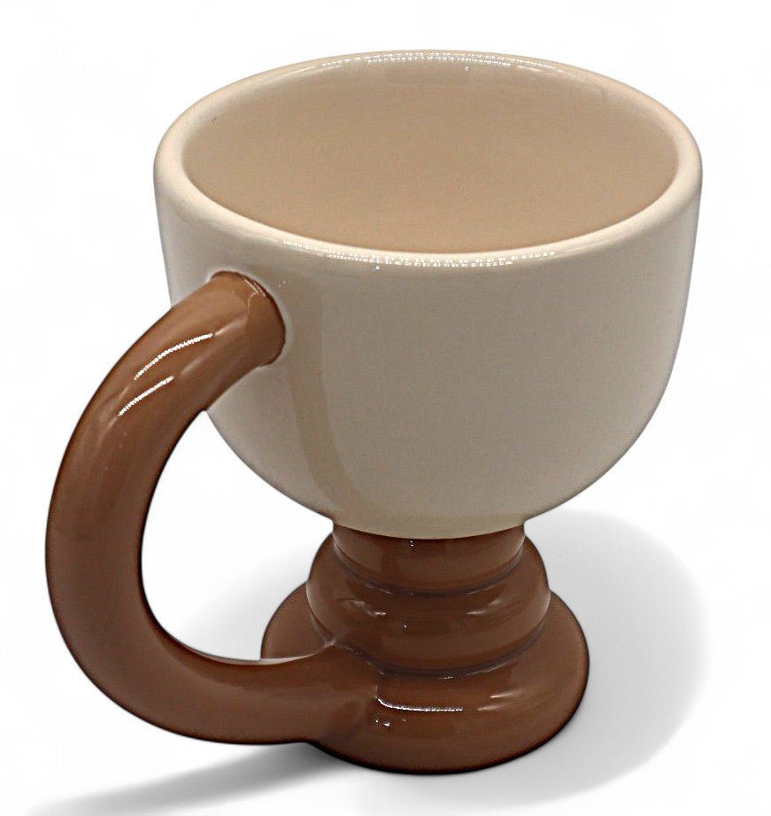 AKDC Ceramic Mug in Cream with Brown Accent – 200ml Warm & Natural Look - Al Kabayel Discount CentreAKDC Ceramic Mug in Cream with Brown Accent – 200ml Warm & Natural LookMugsAKDCAl Kabayel Discount Centre