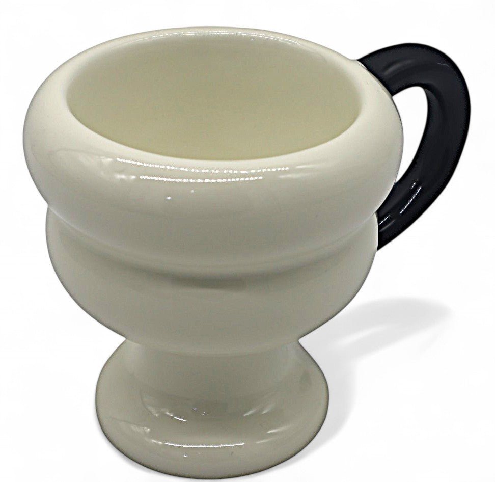 AKDC Ceramic Mug in White with Black Accent – 200ml Minimal & Modern - Al Kabayel Discount CentreAKDC Ceramic Mug in White with Black Accent – 200ml Minimal & ModernMugsAKDCAl Kabayel Discount Centre