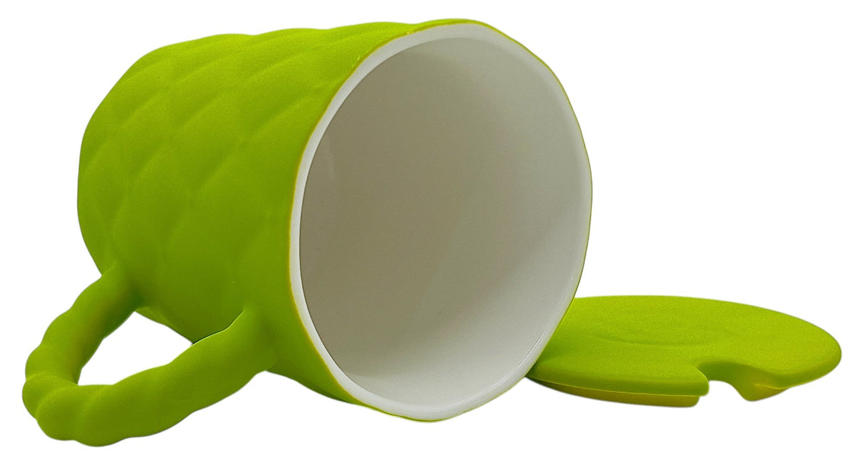 AKDC Ceramic Mug with Lid – Neon Green Coffee Mug, 400ml - Al Kabayel Discount CentreAKDC Ceramic Mug with Lid – Neon Green Coffee Mug, 400mlMugsAKDCAl Kabayel Discount Centre