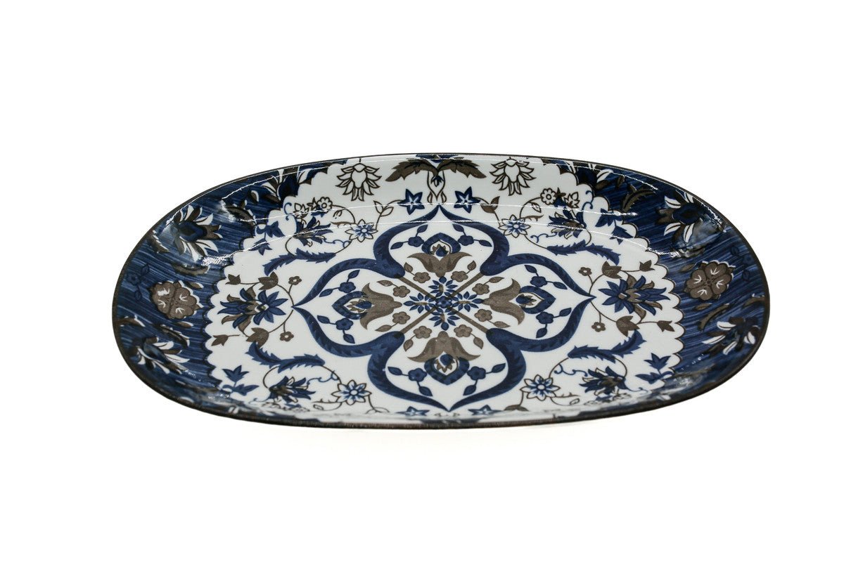 AKDC - Ceramic Oval Plate 24X15Cm - Al Kabayel Discount CentreAKDC - Ceramic Oval Plate 24X15CmPlatesAKDCAl Kabayel Discount Centre