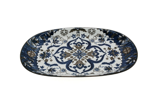 AKDC - Ceramic Oval Plate 24X15Cm - Al Kabayel Discount CentreAKDC - Ceramic Oval Plate 24X15CmPlatesAKDCAl Kabayel Discount Centre