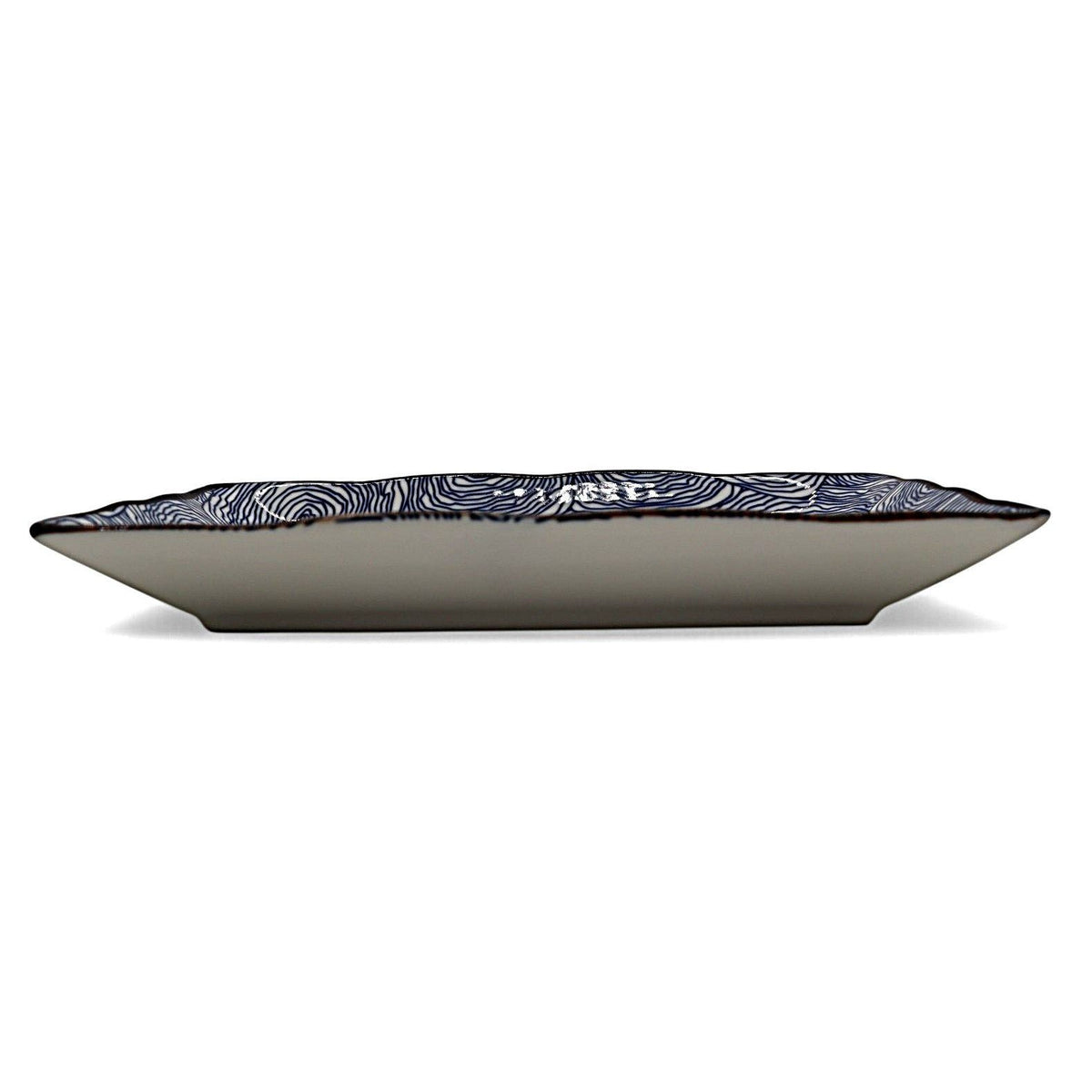 AKDC Ceramic Rectangular Tray 13×21 cm – White with Blue Flower Print - Al Kabayel Discount CentreAKDC Ceramic Rectangular Tray 13×21 cm – White with Blue Flower PrintPlatesAKDCAl Kabayel Discount Centre