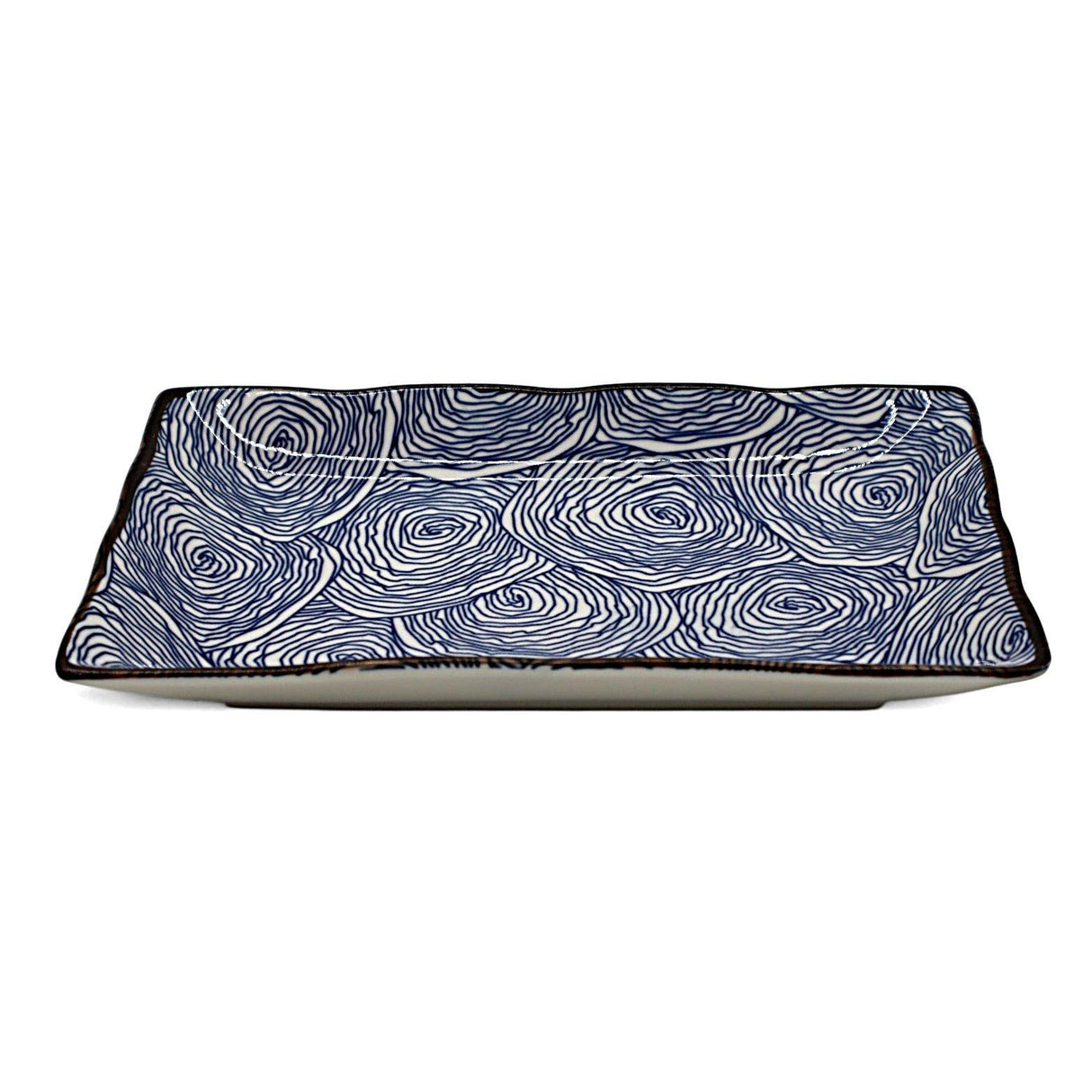 AKDC Ceramic Rectangular Tray 13×21 cm – White with Blue Flower Print - Al Kabayel Discount CentreAKDC Ceramic Rectangular Tray 13×21 cm – White with Blue Flower PrintPlatesAKDCAl Kabayel Discount Centre