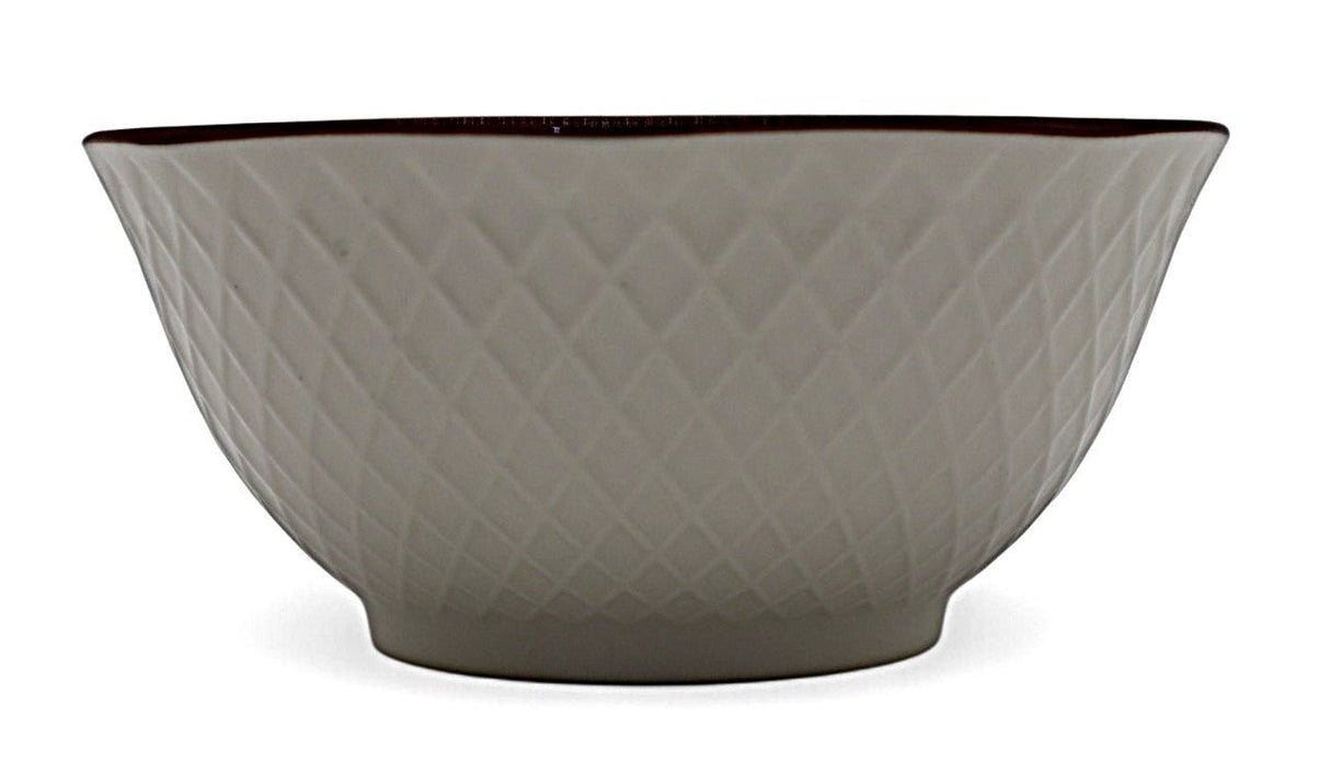 AKDC Ceramic Rice Bowl 13×5.5 cm – White with Hand - Painted Blue Flowers - Al Kabayel Discount CentreAKDC Ceramic Rice Bowl 13×5.5 cm – White with Hand - Painted Blue FlowersBowlsAKDCAl Kabayel Discount Centre