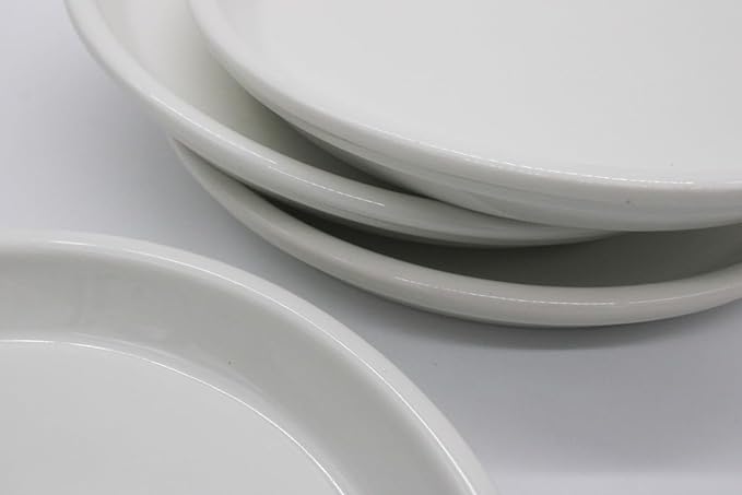 AKDC Ceramic Round Flat Plate 9inch set of 4 White - Al Kabayel Discount CentreAKDC Ceramic Round Flat Plate 9inch set of 4 WhitePlatesAKDCAl Kabayel Discount Centre