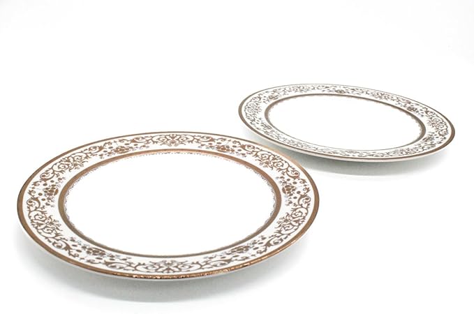AKDC Ceramic sinner Plate 10.5inch set of 2 Multicolor - Al Kabayel Discount CentreAKDC Ceramic sinner Plate 10.5inch set of 2 MulticolorPlatesAKDCAl Kabayel Discount Centre