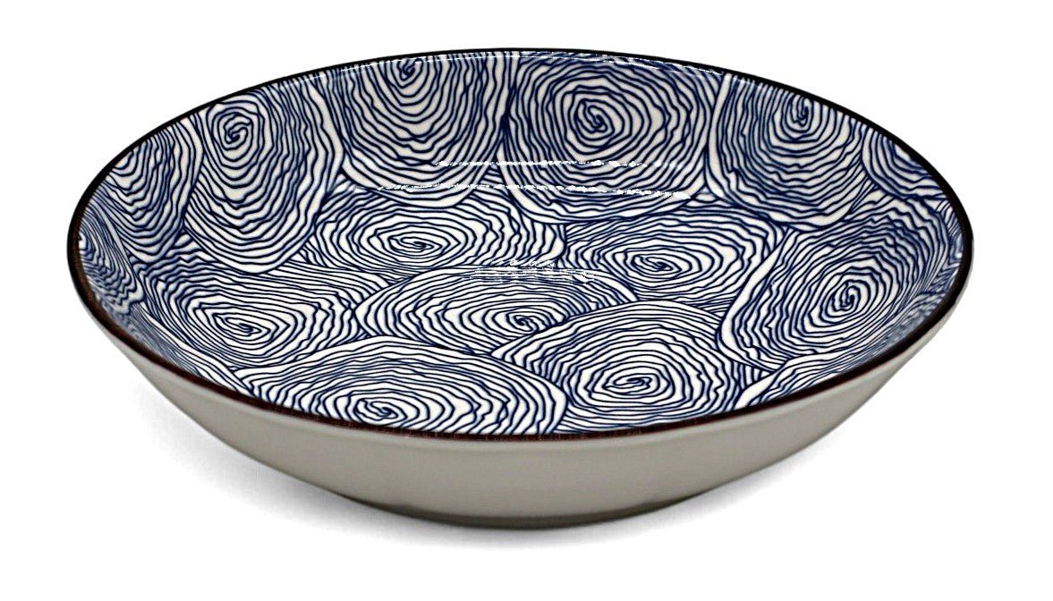 AKDC Ceramic Soup Plate 20 cm – White with Elegant Blue Flower Rim - Al Kabayel Discount CentreAKDC Ceramic Soup Plate 20 cm – White with Elegant Blue Flower RimPlatesAKDCAl Kabayel Discount Centre