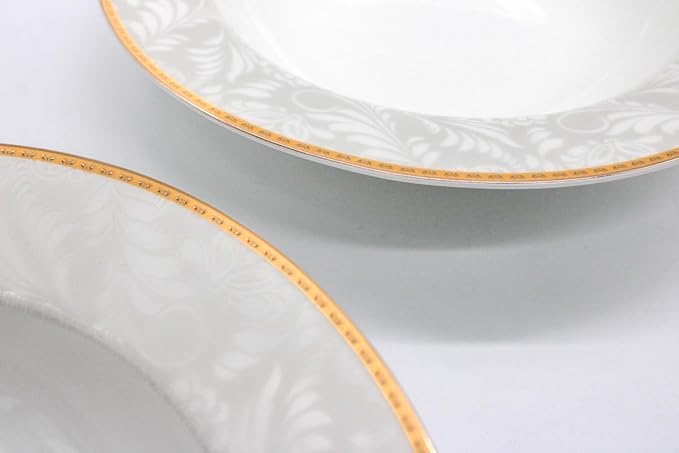 AKDC Ceramic Soup Plate 9inch set of 2 Multicolor - Al Kabayel Discount CentreAKDC Ceramic Soup Plate 9inch set of 2 MulticolorPlatesAKDCAl Kabayel Discount Centre