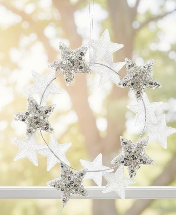 AKDC Christmas Hanging Ornament – Multi - Star Festive Design for Christmas Tree & Holiday Décor, 13 cm - Al Kabayel Discount CentreAKDC Christmas Hanging Ornament – Multi - Star Festive Design for Christmas Tree & Holiday Décor, 13 cmHome Décor AccentsAKDCAl Kabayel Discount Centre