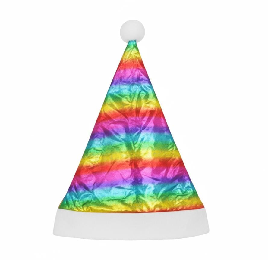 AKDC Christmas Santa Hat – Multicolor Cap, 28×37CM, Festive Party Wear for Kids & Adults - Al Kabayel Discount CentreAKDC Christmas Santa Hat – Multicolor Cap, 28×37CM, Festive Party Wear for Kids & AdultsHome Décor AccentsAKDCAl Kabayel Discount Centre