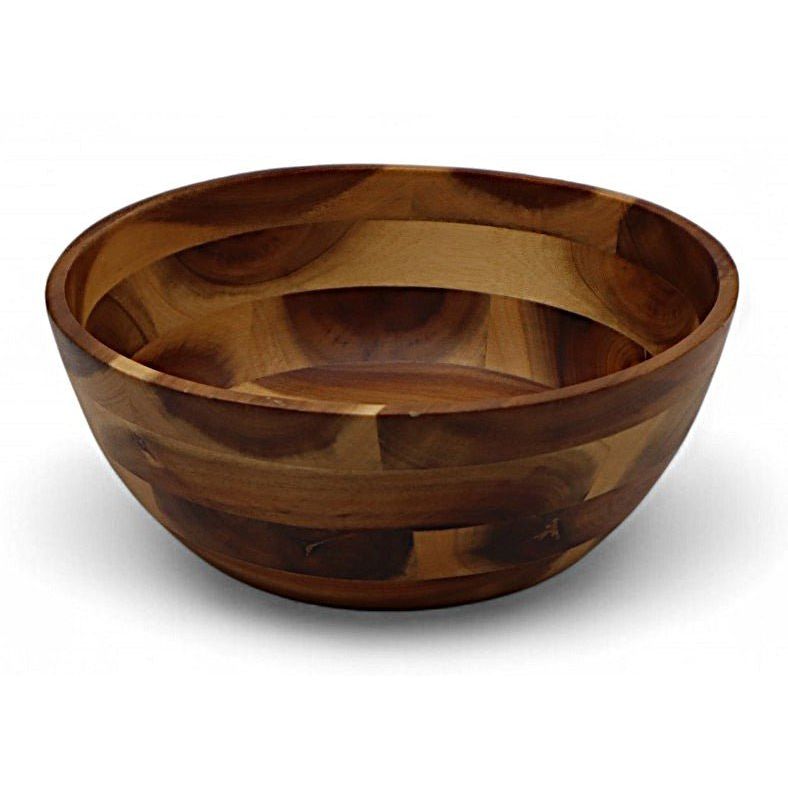 AKDC Classic Wooden Bowl – 20×8 cm, Natural Finish for Serving and Dining - Al Kabayel Discount CentreAKDC Classic Wooden Bowl – 20×8 cm, Natural Finish for Serving and DiningBowlsAKDCAl Kabayel Discount Centre