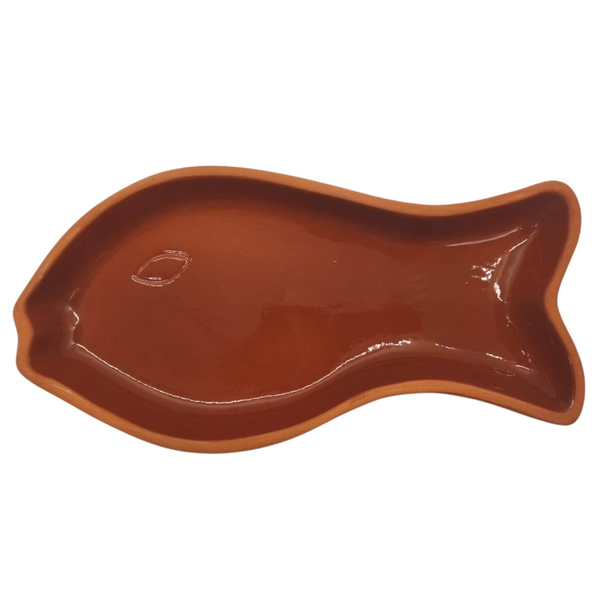 AKDC Clay Fish Cooking Pan Earthenware Pan Terracotta Pots for Cooking Fishes, Mexican Cookware, Moroccan Pottery for Cooking Fishes - 34cmX17.5cm - Clay - Al Kabayel Discount CentreAKDC Clay Fish Cooking Pan Earthenware Pan Terracotta Pots for Cooking Fishes, Mexican Cookware, Moroccan Pottery for Cooking Fishes - 34cmX17.5cm - ClayFrying Pans & SkilletsAKDCAl Kabayel Discount Centre