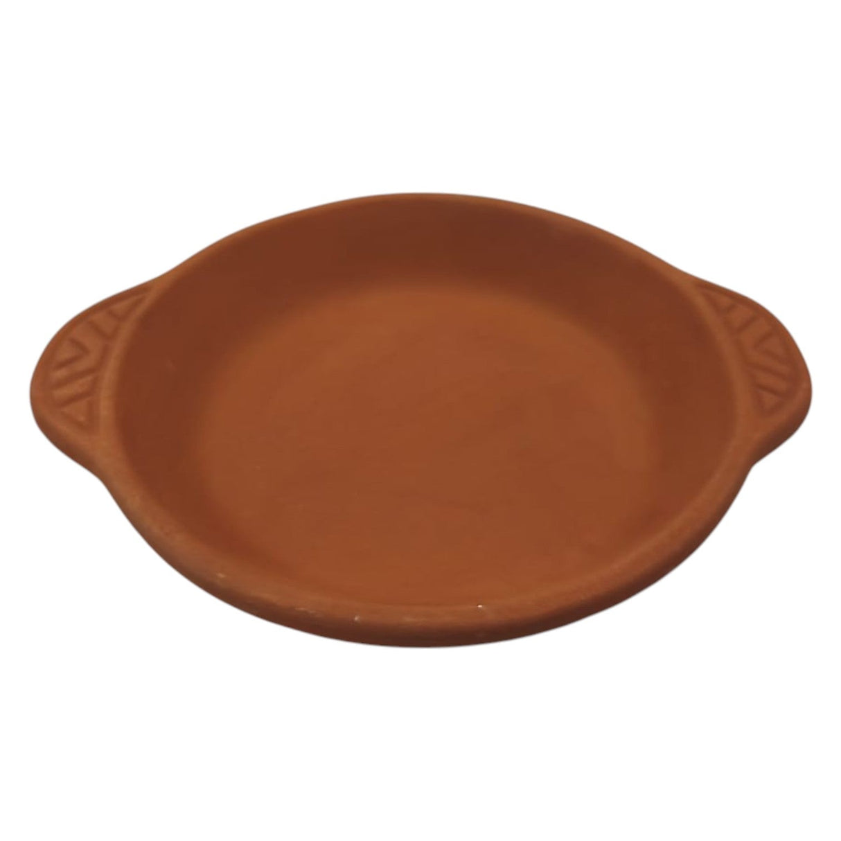 AKDC Clay Round Tray With Handle Flat Natural - 700ML - Clay - Al Kabayel Discount CentreAKDC Clay Round Tray With Handle Flat Natural - 700ML - ClayServing TraysAKDCAl Kabayel Discount Centre