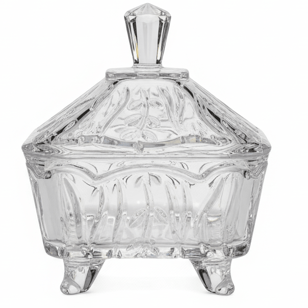 AKDC Compact Glass Sugar Pot with Lid Space Saving Kitchen Storage Container 10 x 10 cm - Al Kabayel Discount CentreAKDC Compact Glass Sugar Pot with Lid Space Saving Kitchen Storage Container 10 x 10 cmJars & Food SaversAKDCAl Kabayel Discount Centre
