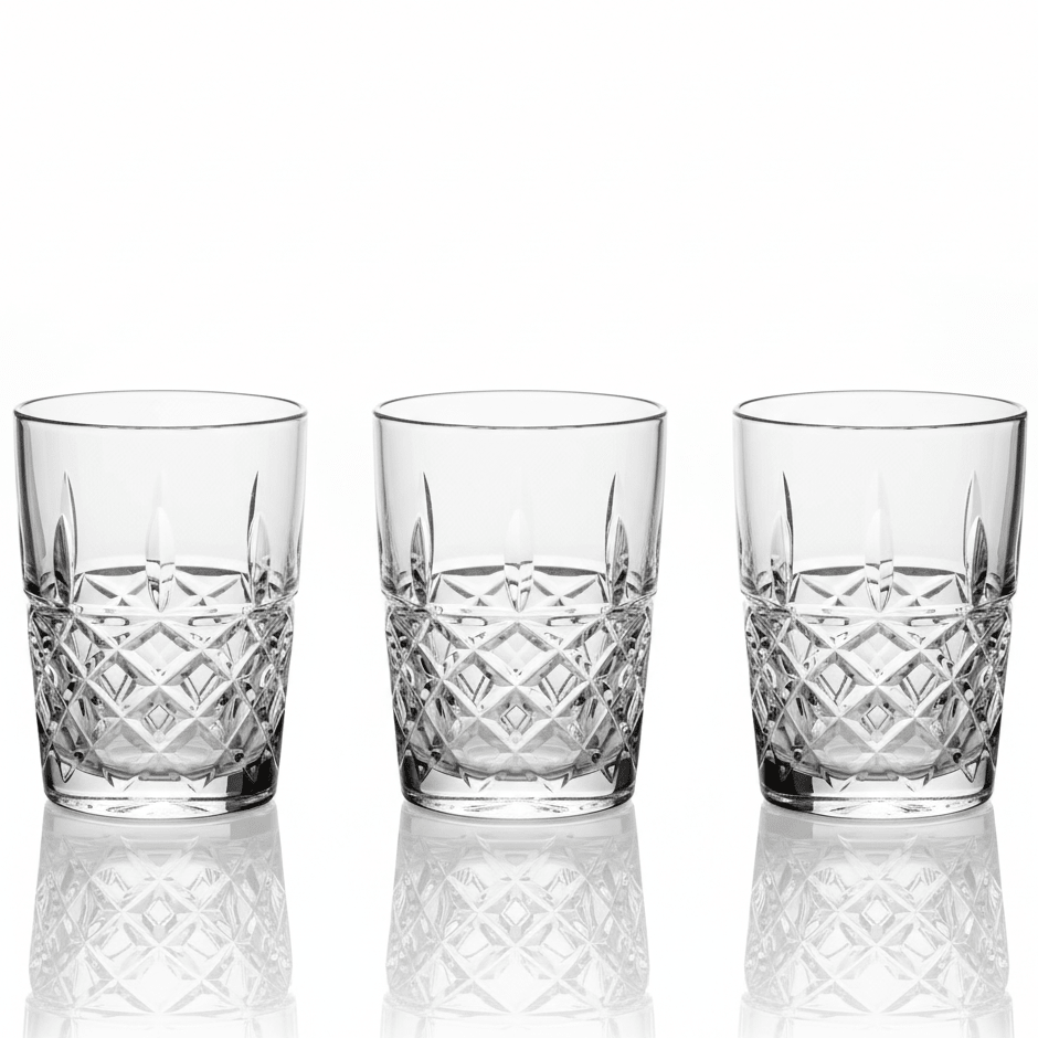 AKDC Compact Water Glass Set – Small Size Everyday Use Drinking Glasses, 3 Pieces, 150 ml - Al Kabayel Discount CentreAKDC Compact Water Glass Set – Small Size Everyday Use Drinking Glasses, 3 Pieces, 150 mlTumblersAKDCAl Kabayel Discount Centre