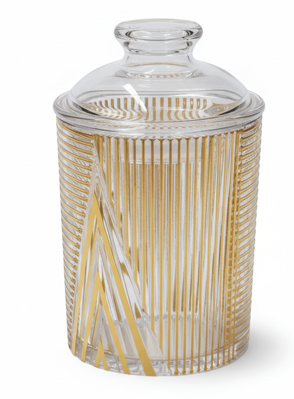 AKDC Contemporary Round Airtight Acrylic Storage Canister – Transparent Body with Unique Modern Design, Premium Kitchen Jar, 750 ml - Al Kabayel Discount CentreAKDC Contemporary Round Airtight Acrylic Storage Canister – Transparent Body with Unique Modern Design, Premium Kitchen Jar, 750 mlJars & Food SaversAKDCAl Kabayel Discount Centre