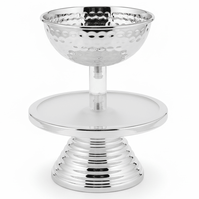 AKDC Contemporary Silver Metal and Acrylic Dessert Tray for Elegant Serving and Display – 20×12 cm - Al Kabayel Discount CentreAKDC Contemporary Silver Metal and Acrylic Dessert Tray for Elegant Serving and Display – 20×12 cmServing TraysAKDCAl Kabayel Discount Centre
