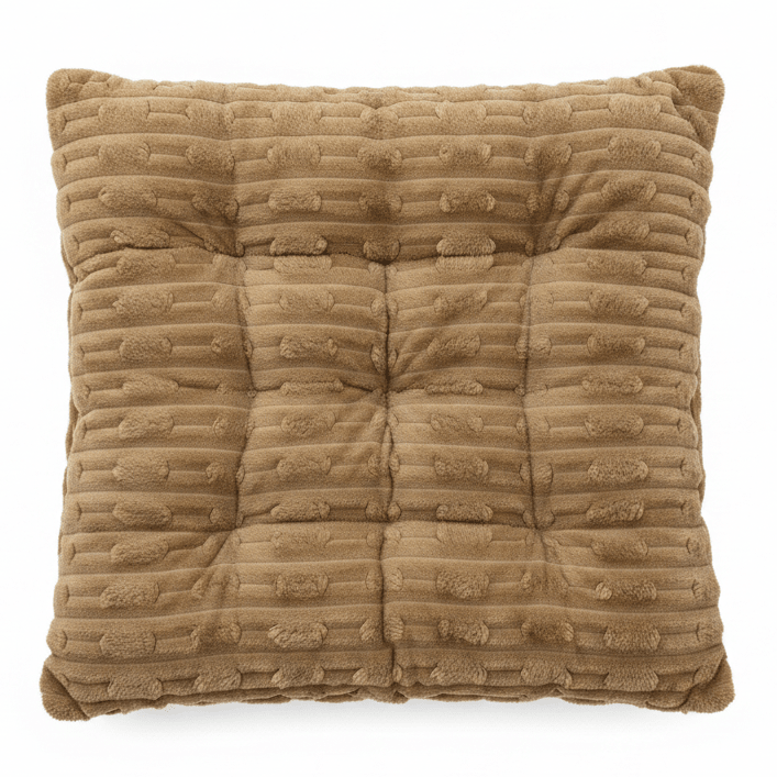 AKDC Cozy Plush Taupe Brown Square Chair Cushion Thick Soft Seat Pad for Dining Room Office and Living Space 40 × 40 cm - Al Kabayel Discount CentreAKDC Cozy Plush Taupe Brown Square Chair Cushion Thick Soft Seat Pad for Dining Room Office and Living Space 40 × 40 cmFloor Pillows & CushionsAKDCAl Kabayel Discount Centre