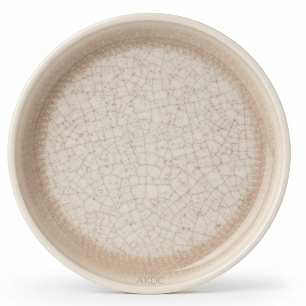 AKDC Cream Brown Crackle Pattern Round Melamine Side Plate Durable Lightweight Serving Dish for Everyday Dining and Restaurant Use – 7.5 Inch - Al Kabayel Discount CentreAKDC Cream Brown Crackle Pattern Round Melamine Side Plate Durable Lightweight Serving Dish for Everyday Dining and Restaurant Use – 7.5 InchPlatesAKDCAl Kabayel Discount Centre