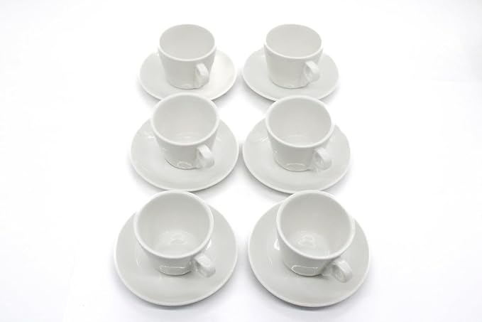 AKDC Cup and Saucer Set Compact and Elegant - set of 6 - Al Kabayel Discount CentreAKDC Cup and Saucer Set Compact and Elegant - set of 6Tea CupsAKDCAl Kabayel Discount Centre