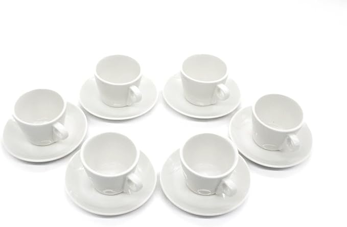 AKDC Cup and Saucer Set Compact and Elegant - set of 6 - Al Kabayel Discount CentreAKDC Cup and Saucer Set Compact and Elegant - set of 6Tea CupsAKDCAl Kabayel Discount Centre