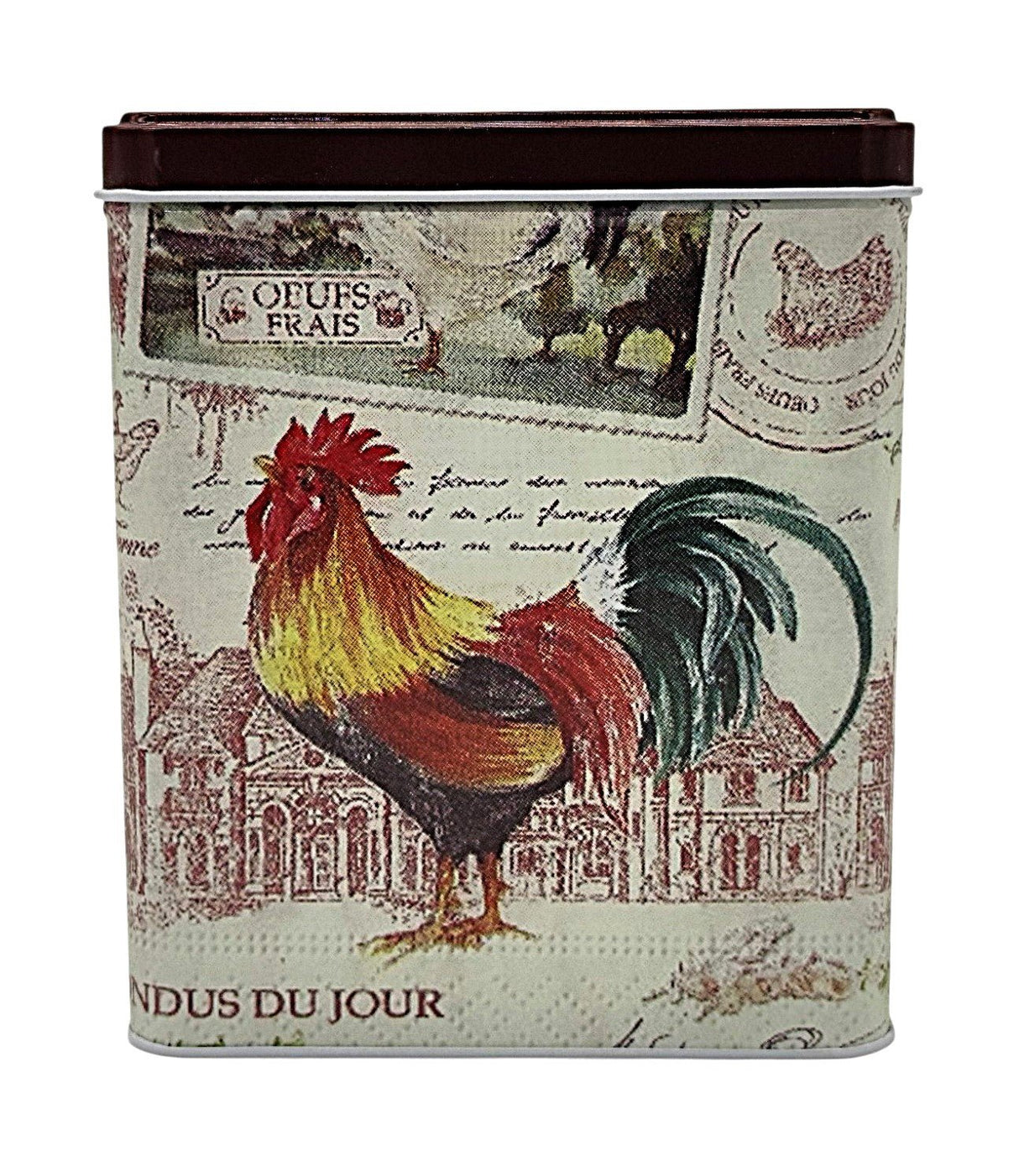 AKDC Decorative Metal Canister – 16×13 cm, Elegant Unique Design - Al Kabayel Discount CentreAKDC Decorative Metal Canister – 16×13 cm, Elegant Unique DesignJars & Food SaversAKDCAl Kabayel Discount Centre