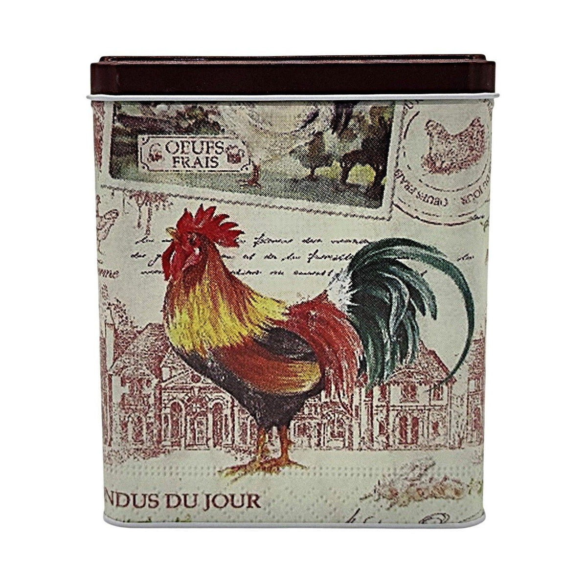 AKDC Decorative Metal Canister – 16×13 cm, Elegant Unique Design - Al Kabayel Discount CentreAKDC Decorative Metal Canister – 16×13 cm, Elegant Unique DesignJars & Food SaversAKDCAl Kabayel Discount Centre