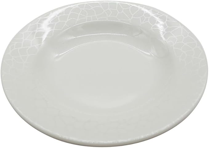 AKDC Deep Plate 8 Inch Rf4491 26.4 X 14.0 X 22.9 Cm Off White - Al Kabayel Discount CentreAKDC Deep Plate 8 Inch Rf4491 26.4 X 14.0 X 22.9 Cm Off WhitePlatesAKDCAl Kabayel Discount Centre