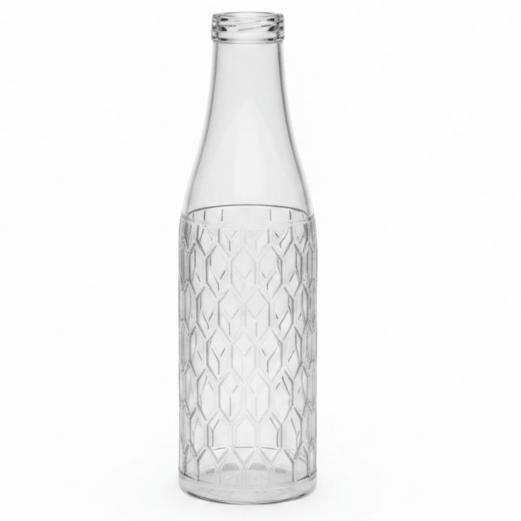 AKDC Diamond Cut Clear Acrylic Bottle for Juice, Water and Beverages 1000 ml - Al Kabayel Discount CentreAKDC Diamond Cut Clear Acrylic Bottle for Juice, Water and Beverages 1000 mlWater BottlesAKDCAl Kabayel Discount Centre