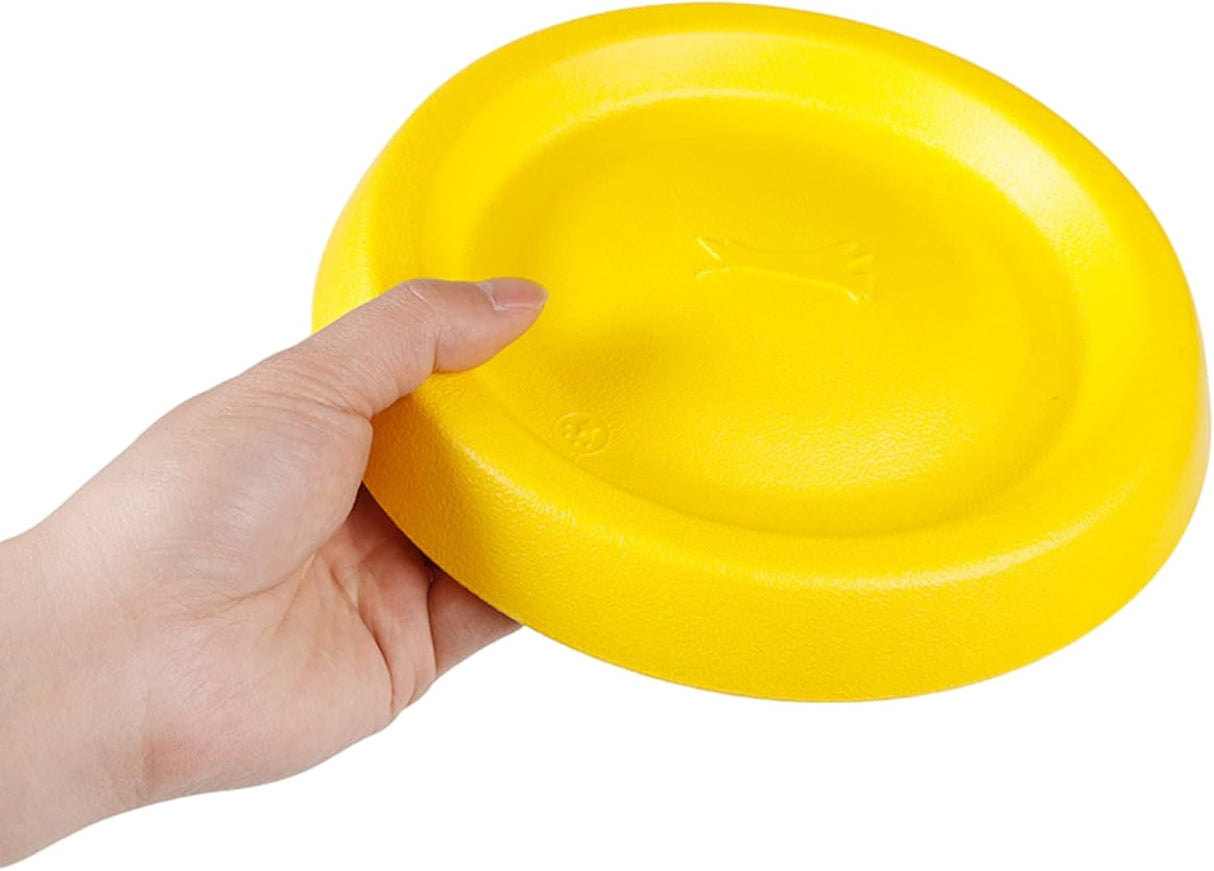 AKDC Dogs Frisbee 21cm, Yellow - Al Kabayel Discount CentreAKDC Dogs Frisbee 21cm, YellowPet SuppliesAKDCAl Kabayel Discount Centre