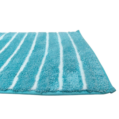 AKDC Door Mat Soft Absorbent Floor Mat Kitchen Bathroom Rug, Entryway Rug,Anti Slip Mat Outside Inside(63cmX43cm) - Cyan&White - Al Kabayel Discount CentreAKDC Door Mat Soft Absorbent Floor Mat Kitchen Bathroom Rug, Entryway Rug,Anti Slip Mat Outside Inside(63cmX43cm) - Cyan&WhiteDoormatsAKDCAl Kabayel Discount Centre