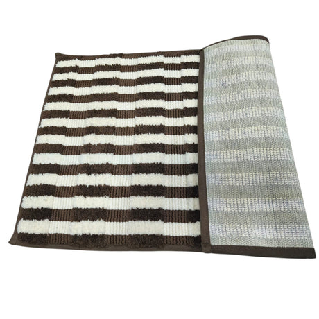 AKDC Door Mat Soft Absorbent Floor Mat Kitchen Bathroom Rug, Entryway Rug,Anti Slip Mat Outside Inside(80cmX50cm) - Ivory&Brown - Al Kabayel Discount CentreAKDC Door Mat Soft Absorbent Floor Mat Kitchen Bathroom Rug, Entryway Rug,Anti Slip Mat Outside Inside(80cmX50cm) - Ivory&BrownDoormatsAKDCAl Kabayel Discount Centre