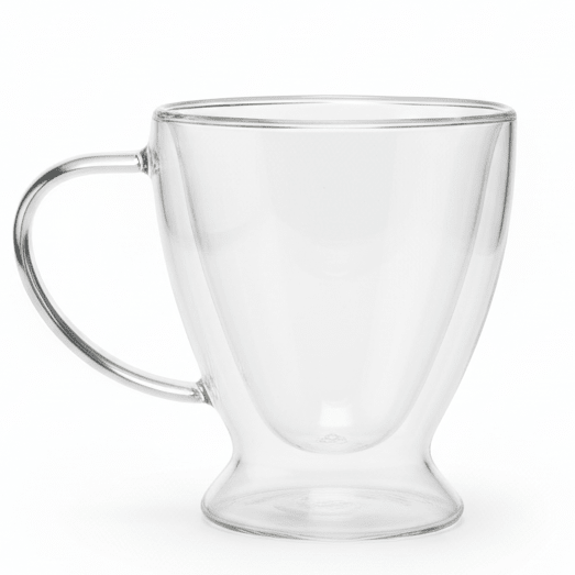 AKDC Double Wall Insulated Glass Mug Heat Resistant Design for Hot & Cold Drinks – 200 ml - Al Kabayel Discount CentreAKDC Double Wall Insulated Glass Mug Heat Resistant Design for Hot & Cold Drinks – 200 mlMugsAKDCAl Kabayel Discount Centre