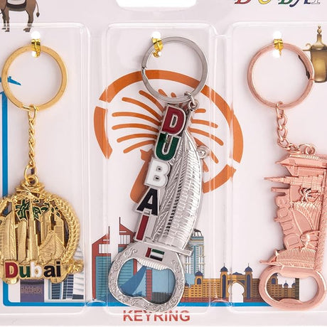 AKDC Dubai Keychain 3Pcs - Al Kabayel Discount CentreAKDC Dubai Keychain 3PcsHome Décor AccentsAKDCAl Kabayel Discount Centre