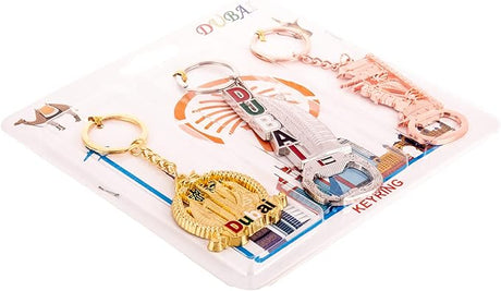 AKDC Dubai Keychain 3Pcs - Al Kabayel Discount CentreAKDC Dubai Keychain 3PcsHome Décor AccentsAKDCAl Kabayel Discount Centre