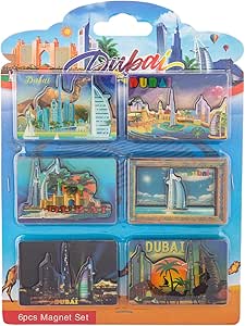 AKDC Dubai Magnet 6Pcs - Al Kabayel Discount CentreAKDC Dubai Magnet 6PcsHome Décor AccentsAKDCAl Kabayel Discount Centre