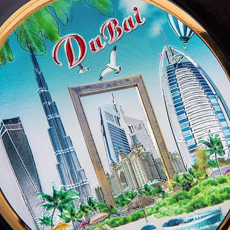 AKDC Dubai Souvenir Plate 15Cm X 15Cm X 2Cm Multi - Colour - Al Kabayel Discount CentreAKDC Dubai Souvenir Plate 15Cm X 15Cm X 2Cm Multi - ColourHome Décor AccentsAKDCAl Kabayel Discount Centre