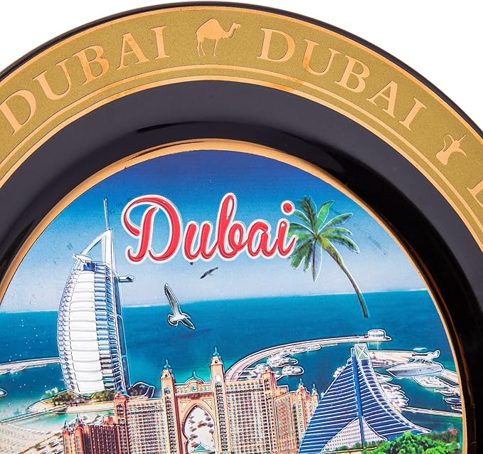 AKDC Dubai Souvenir Plate 20Cm X 20Cm X 3Cm Multi - Colour - Al Kabayel Discount CentreAKDC Dubai Souvenir Plate 20Cm X 20Cm X 3Cm Multi - ColourHome Décor AccentsAKDCAl Kabayel Discount Centre