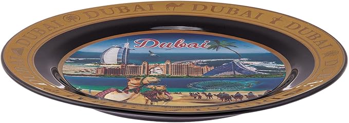 AKDC Dubai Souvenir Plate 20Cm X 20Cm X 3Cm Multi - Colour - Al Kabayel Discount CentreAKDC Dubai Souvenir Plate 20Cm X 20Cm X 3Cm Multi - ColourHome Décor AccentsAKDCAl Kabayel Discount Centre