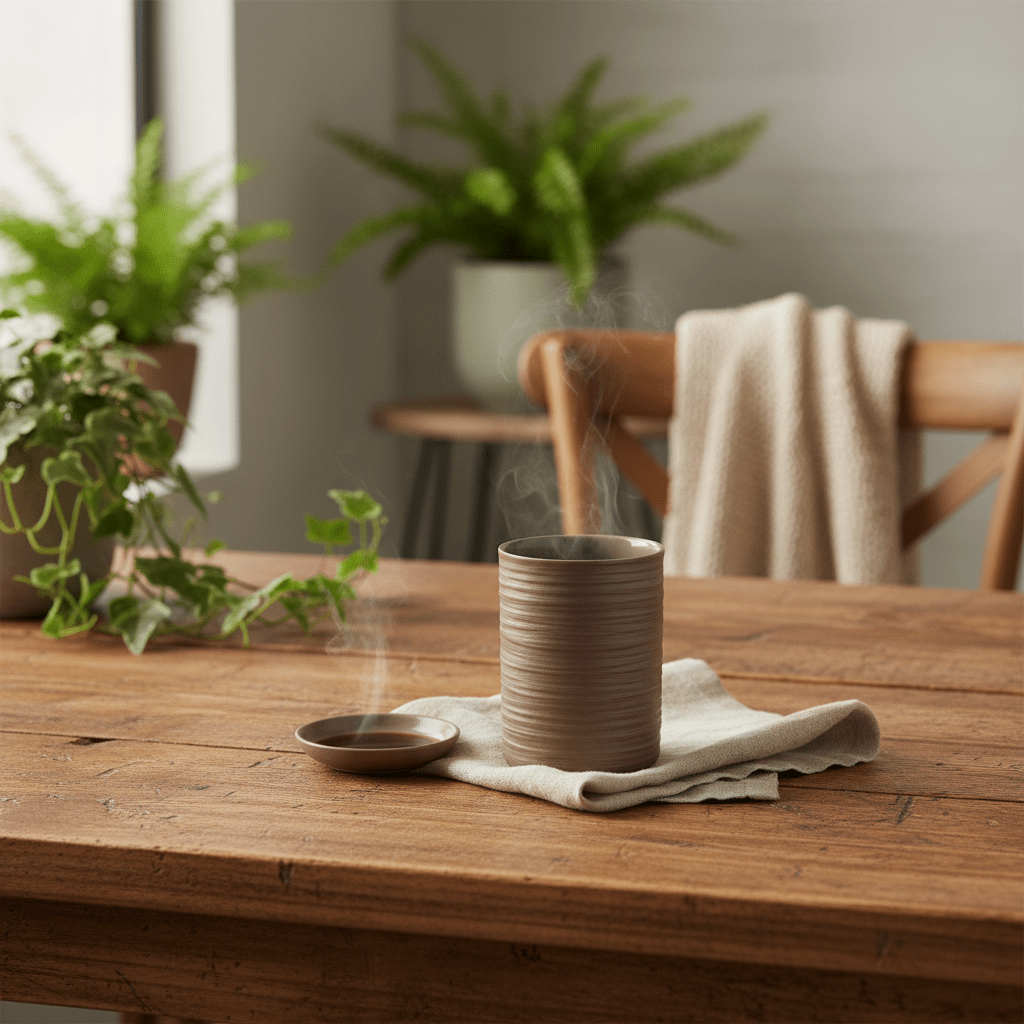 AKDC Elegant Grey Ceramic Cup Modern Minimalist Drinking Mug 10cm - Al Kabayel Discount CentreAKDC Elegant Grey Ceramic Cup Modern Minimalist Drinking Mug 10cmTumblersAKDCAl Kabayel Discount Centre